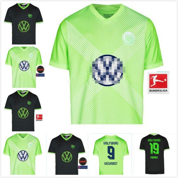2020 2021 parejo 10 soccer jerseys weghorst arnold 20 21 malli brekalo football shirt mehmedi football shirt roussillon xaver camiseta green, Black;yellow